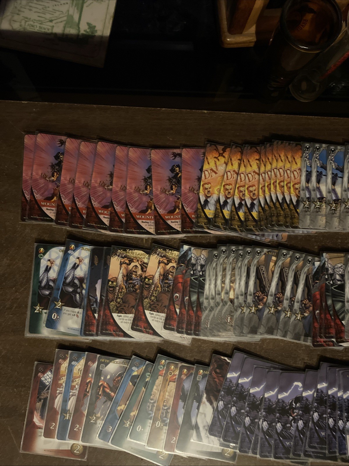 Lot of 500 Upper Deck Marvel Legendary Cards