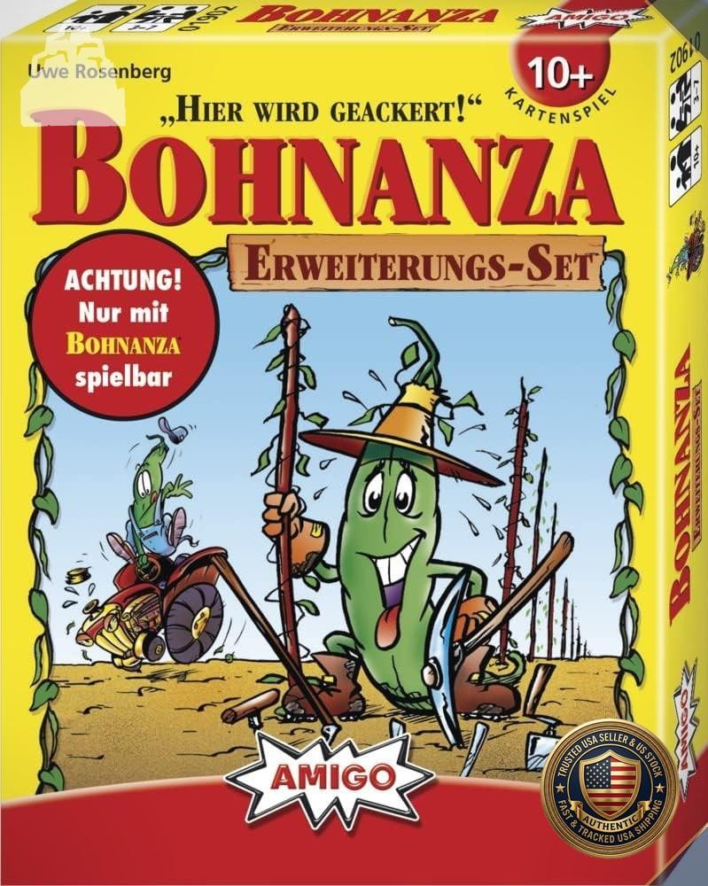 Bohnanza Expansion Set Card Game German Edition Amigo 1902