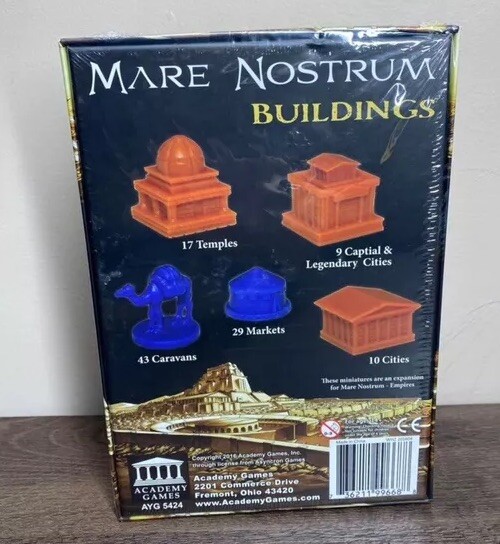 Mare Nostrum-Buildings Expansion, Academy Board Games