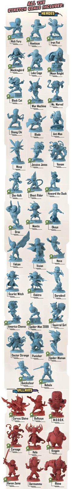 Marvel United: Promos Box (Kickstarter Special)