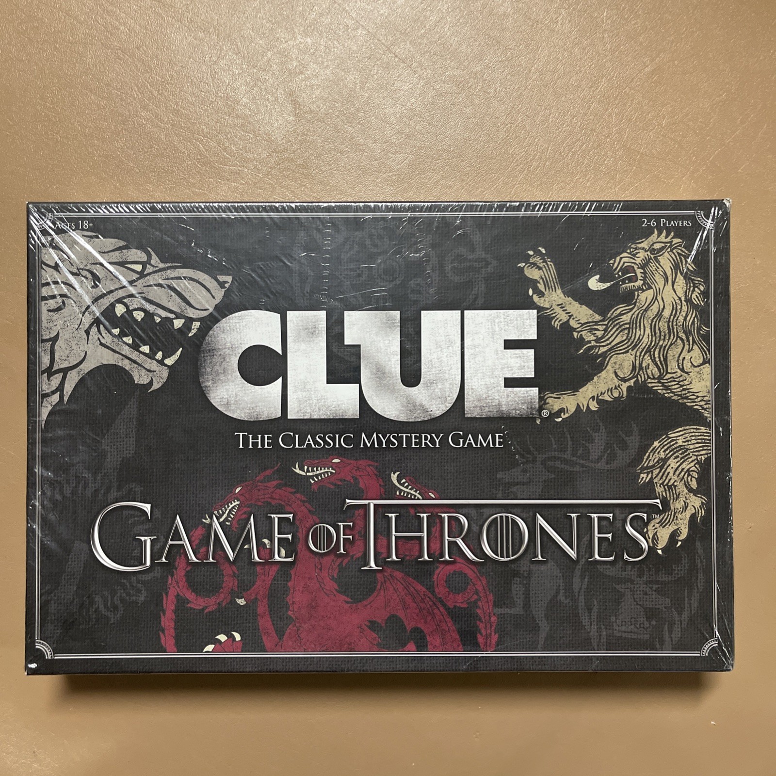 Clue Mystery Game: Game of Thrones Edition (2016) USAopoly 2 Settings Brand New