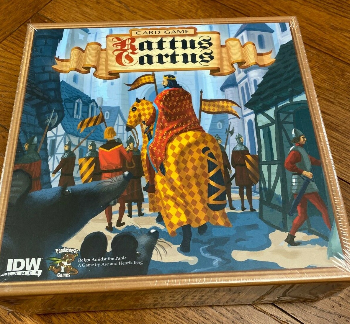 Rattus Cartus Card Game by IDW Games 2 – 5 Players Ages 10+ Factory Sealed NEW