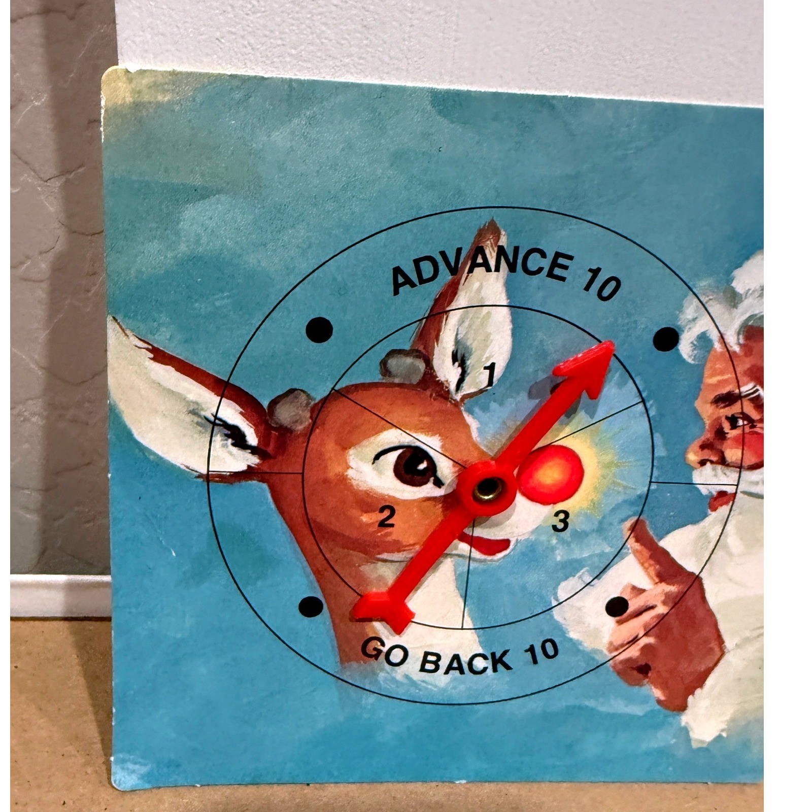 Vintage 1977 Rudolph the Red-Nosed Reindeer Cadaco Board Game Complete
