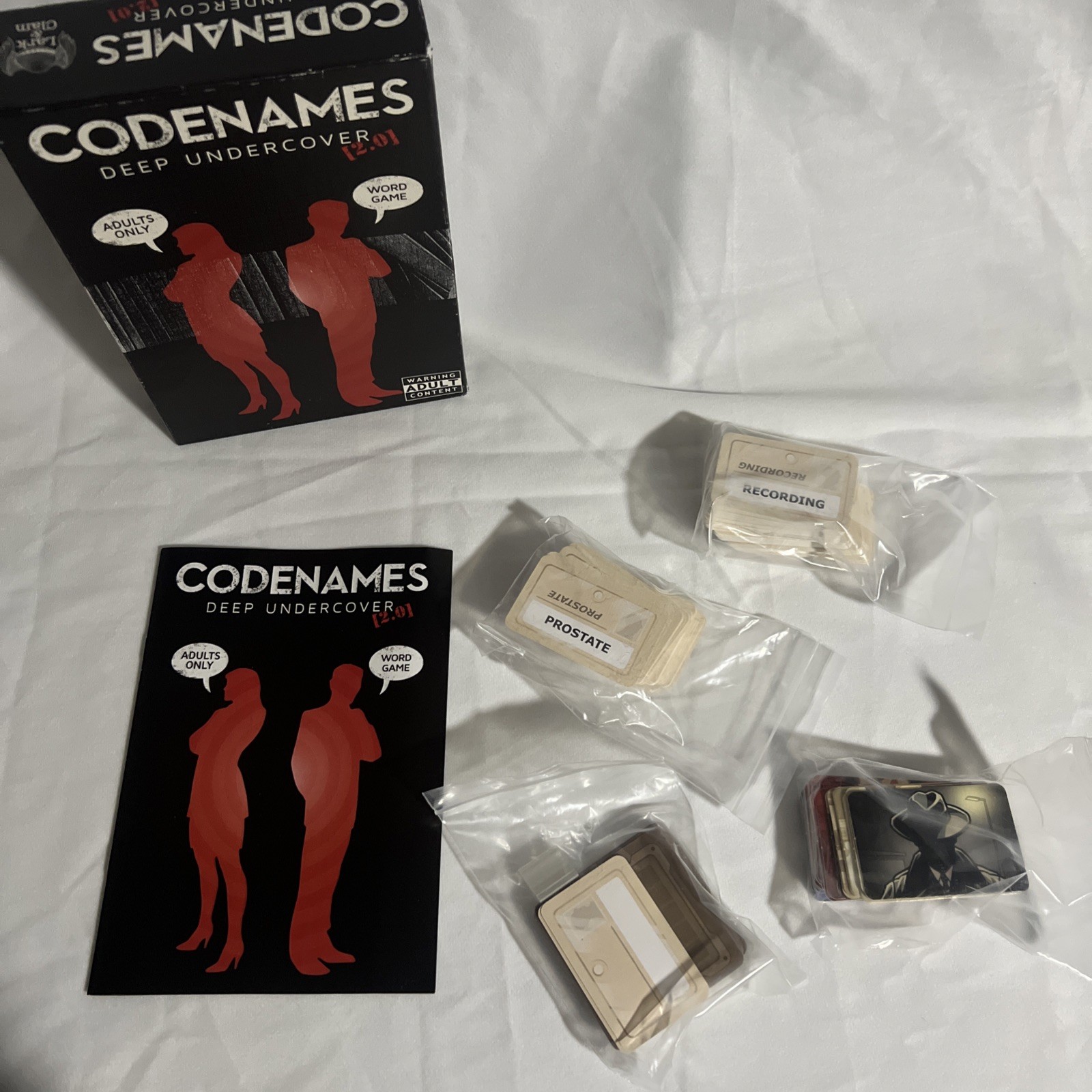 Codenames Deep Undercover 2.0 complete