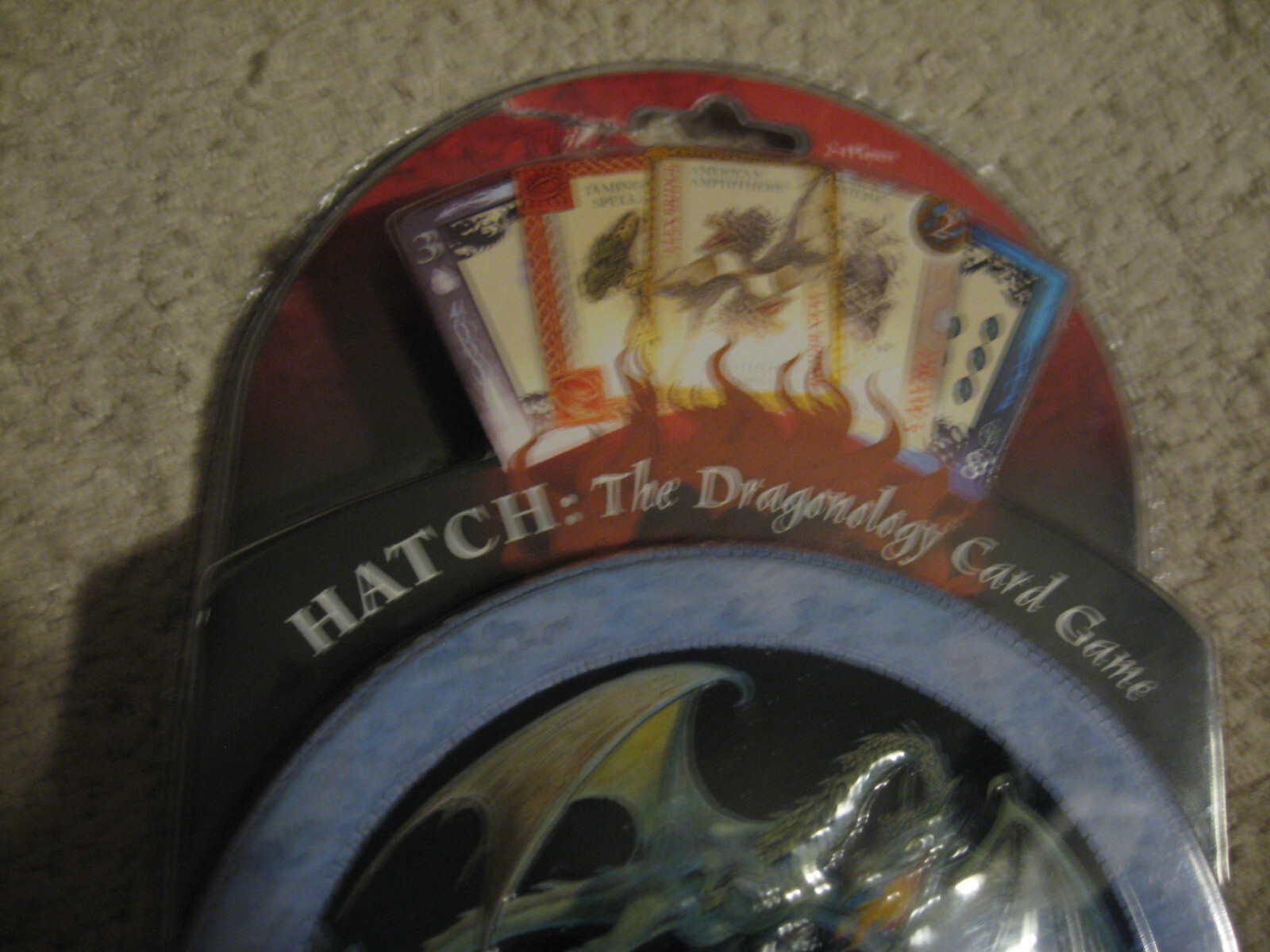 Sababa Toys Hatch Dragonology Tin Card Game 2006 Gems Dragon Species NEW SEALED