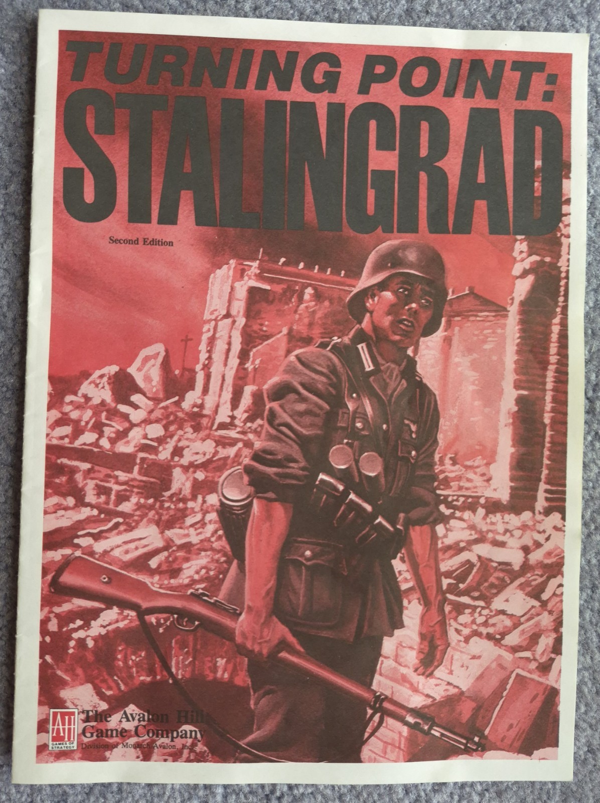 Turning Point: Stalingrad (AH 2nd Ed. 1989) in tray, Expansion unpunched, Ready!
