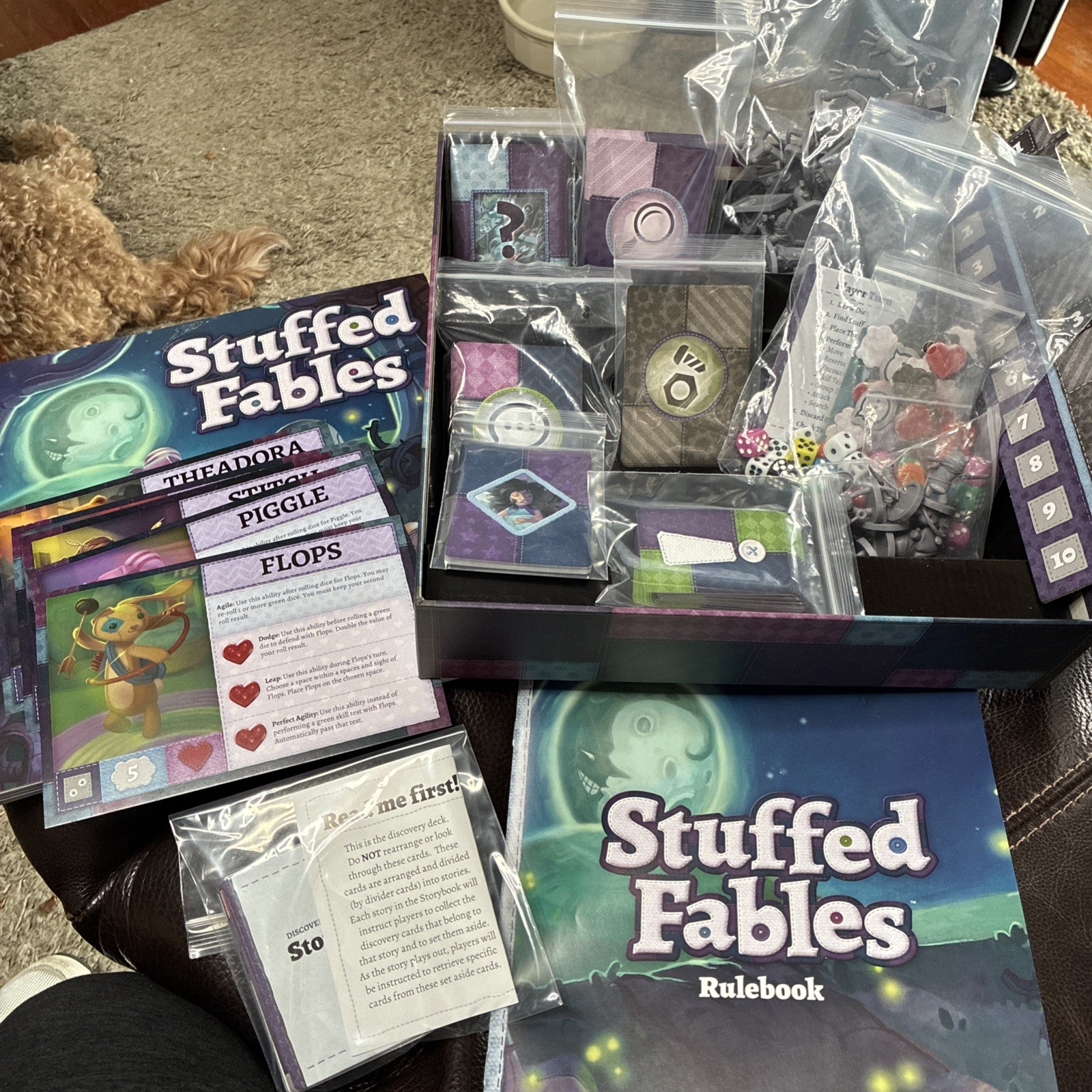 Stuffed Fables Board Game by Plaid Hat Games 2017 – 99+% Complete