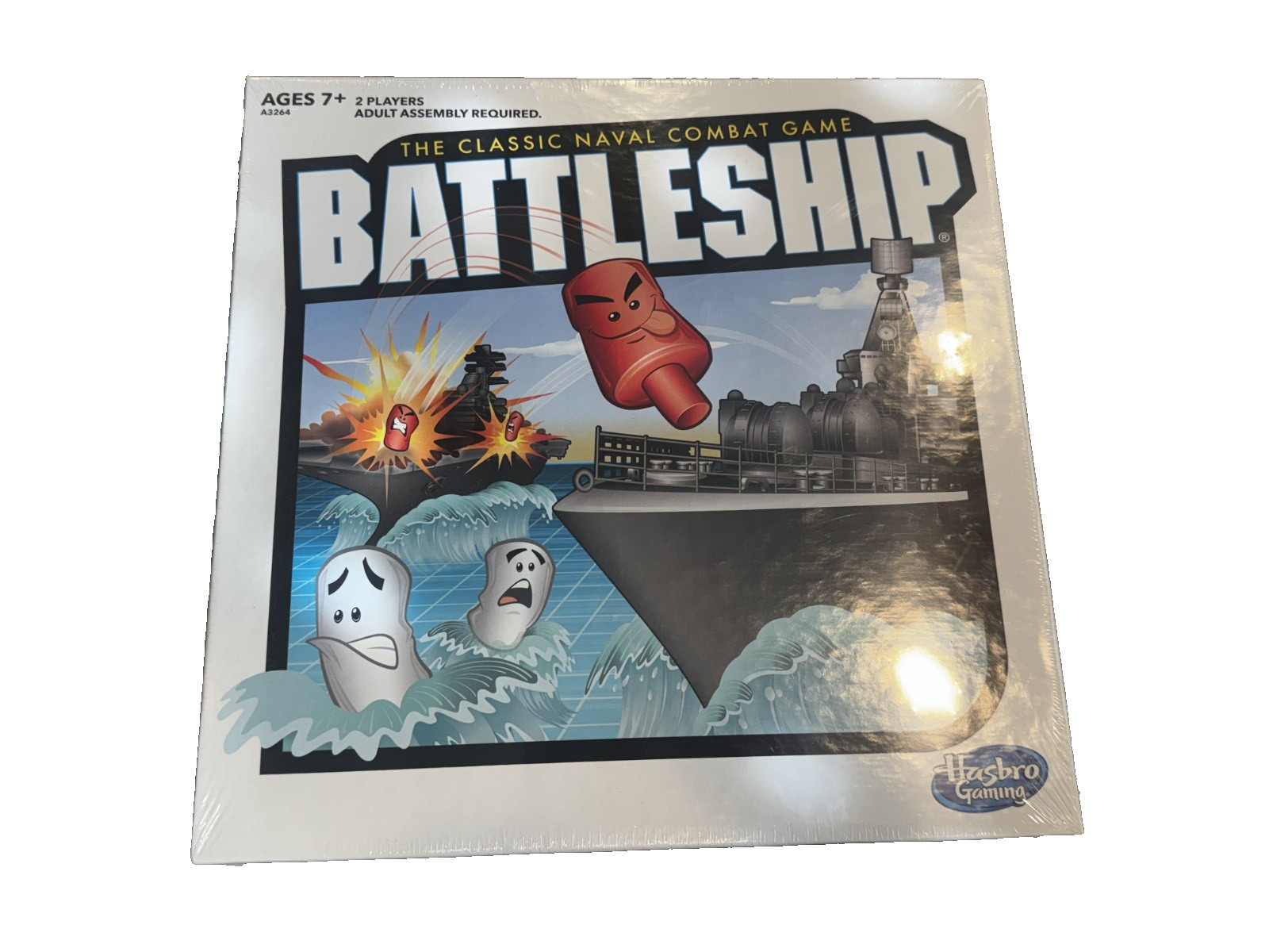 Battleship The Classic Naval Combat Board Game Hasbro NEW Sealed Hunt Hit Sink