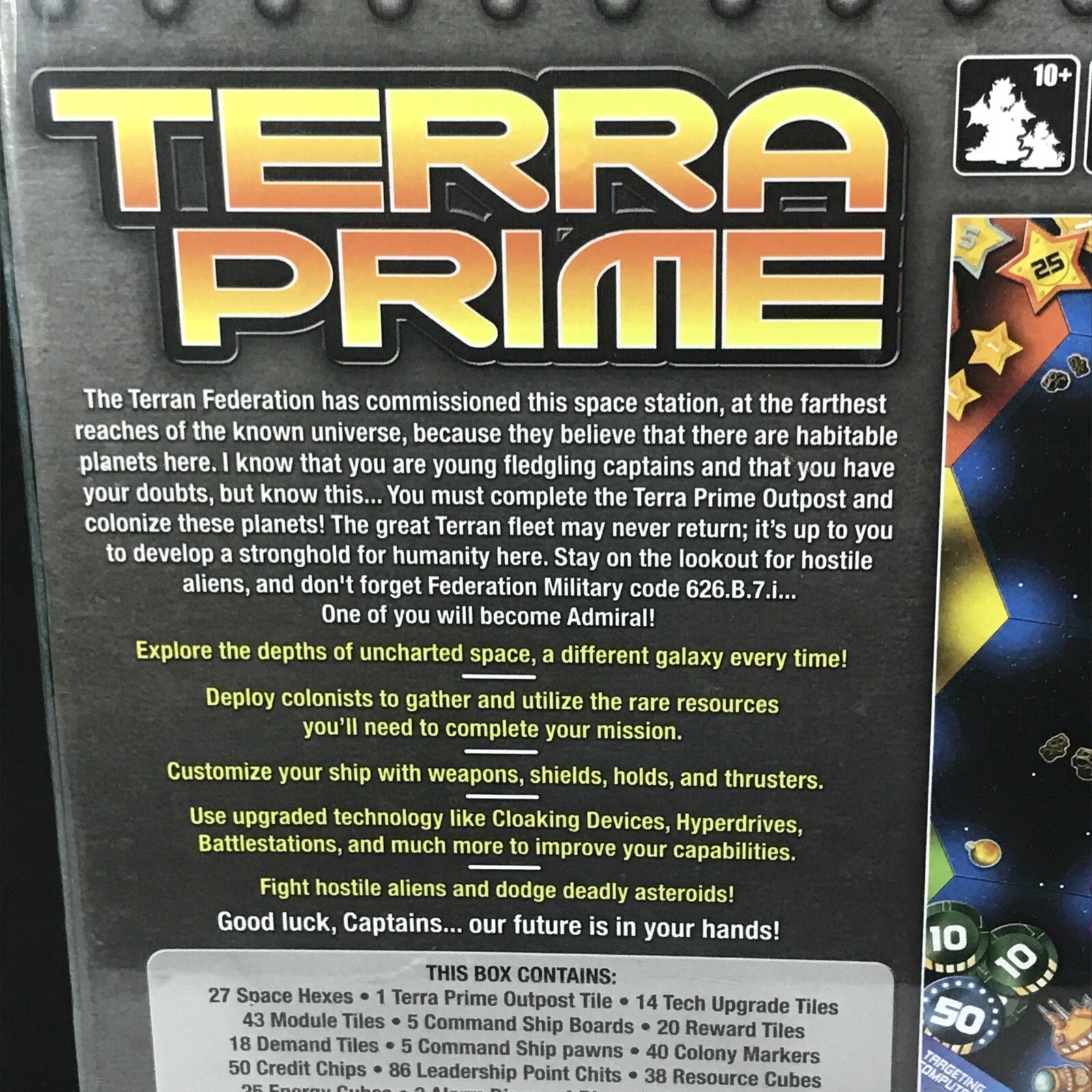 2009 Tasty Minstrel Games Terra Prime By Seth Jaffee Sealed New