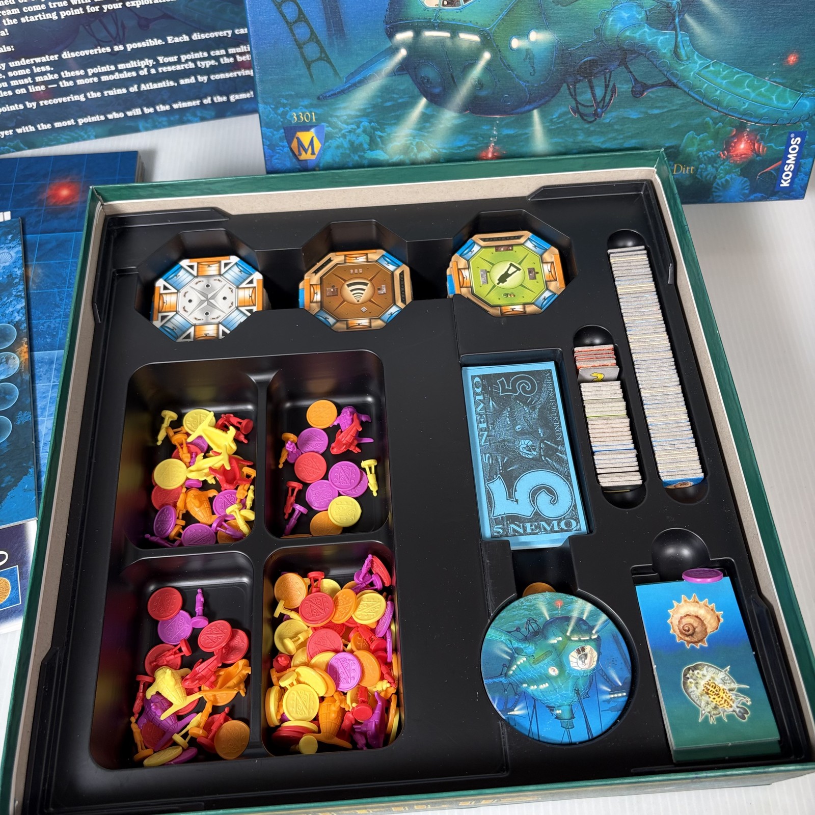 Nautilus Board Game by Mayfair Games & Kosmos – Fortunes on the Ocean Floor