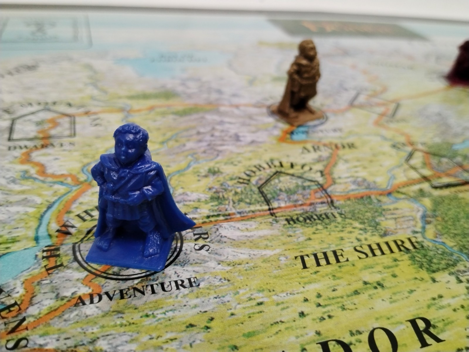 The Hobbit Adventure Boardgame I.C.E 1994 Complete