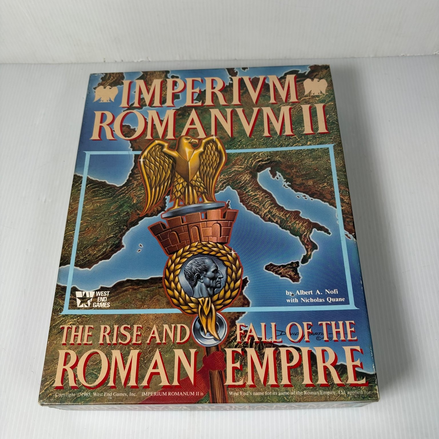 Imperium Romanum II West End Games Board Game Unpunched Unplayed w/ Errata