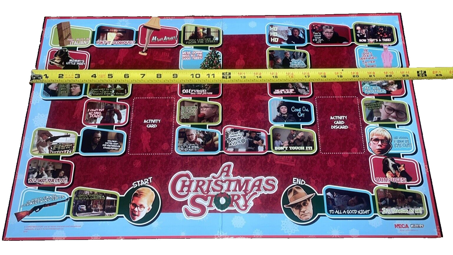Warner Bros Christmas Story The Party Game NECA Wiz Kids Open Box Complete READ*