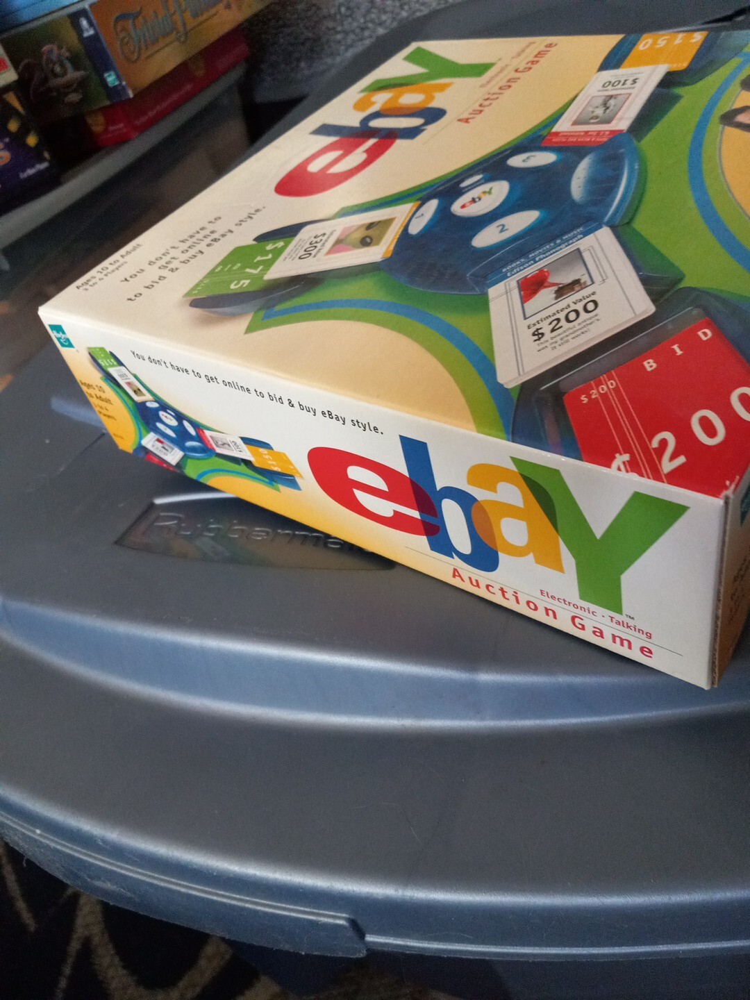 New Sealed Ebay Auction Electronic Talking Board Game Ebayana Hasbro 2001 Rare