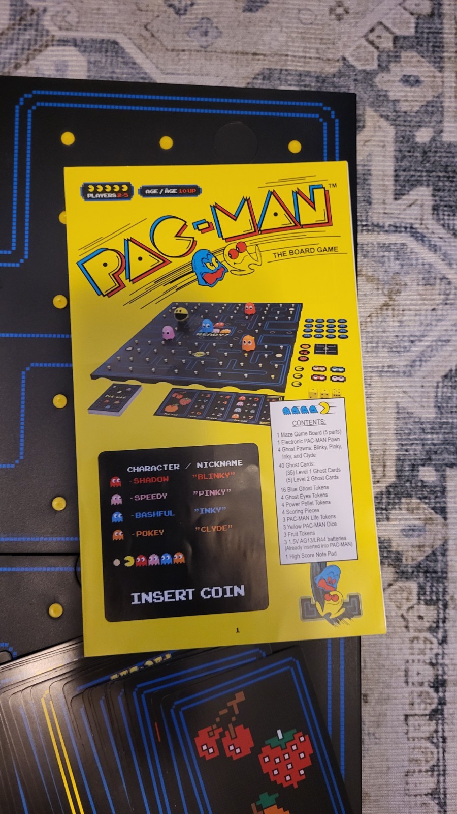 Pac-Man The Board Game Arcade Classic by Buffalo Games 2019 100% Complete