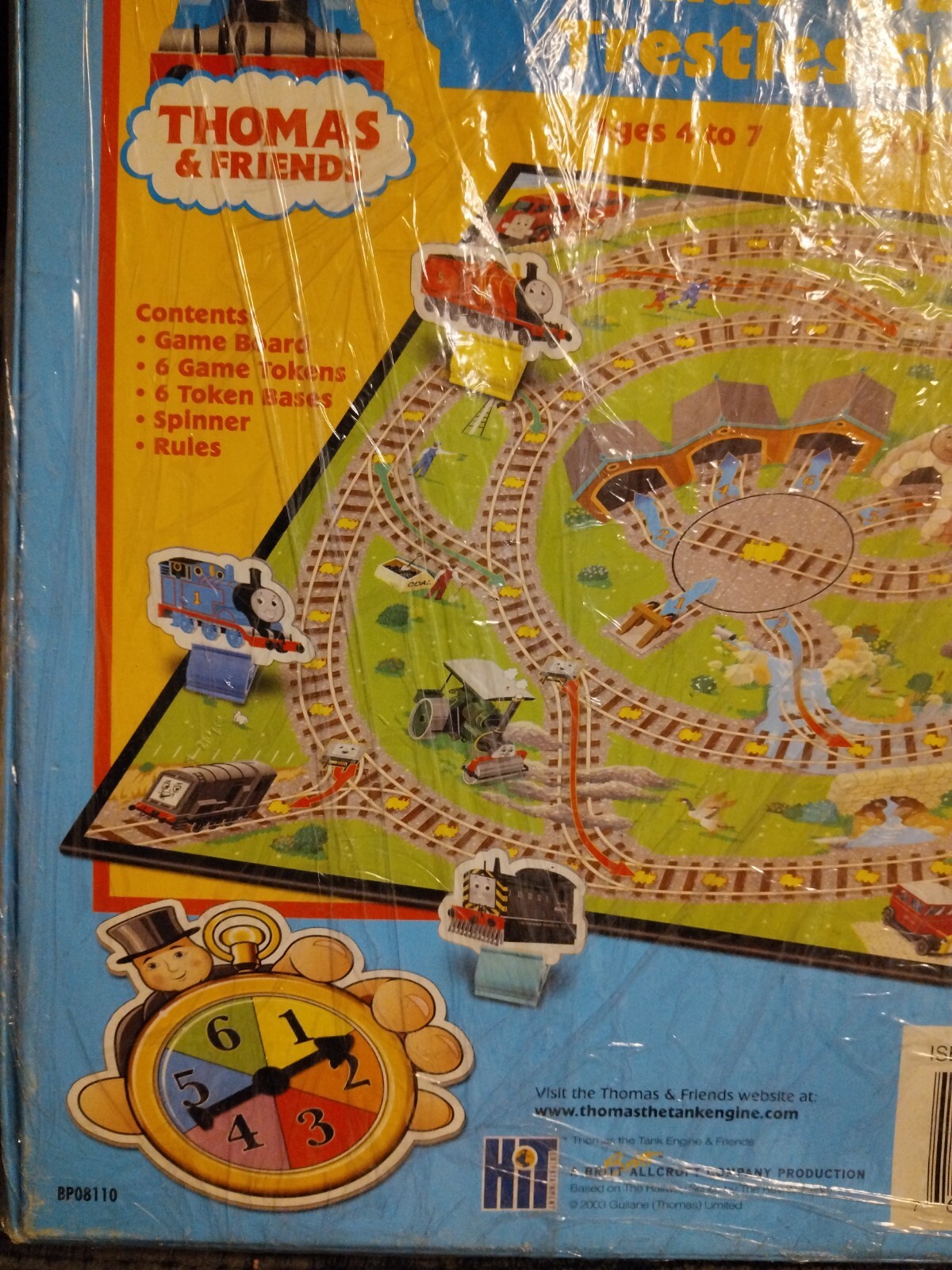 THOMAS & FRIENDS THOMAS’ TRACKS & TRESTLES GAME BRIARPATCH 2003