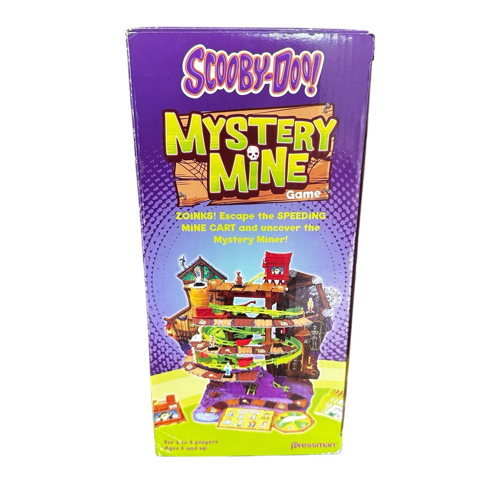 Scooby Doo 2013 Pressman Mystery Mine Board Game 100% COMPLETE ! Retired ! NEW
