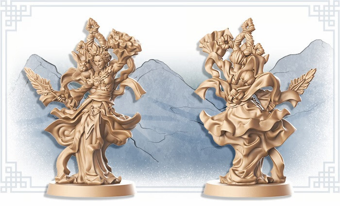 Zombicide: White Death Chang E’ and Hou Yi – Kickstarter Exclusive
