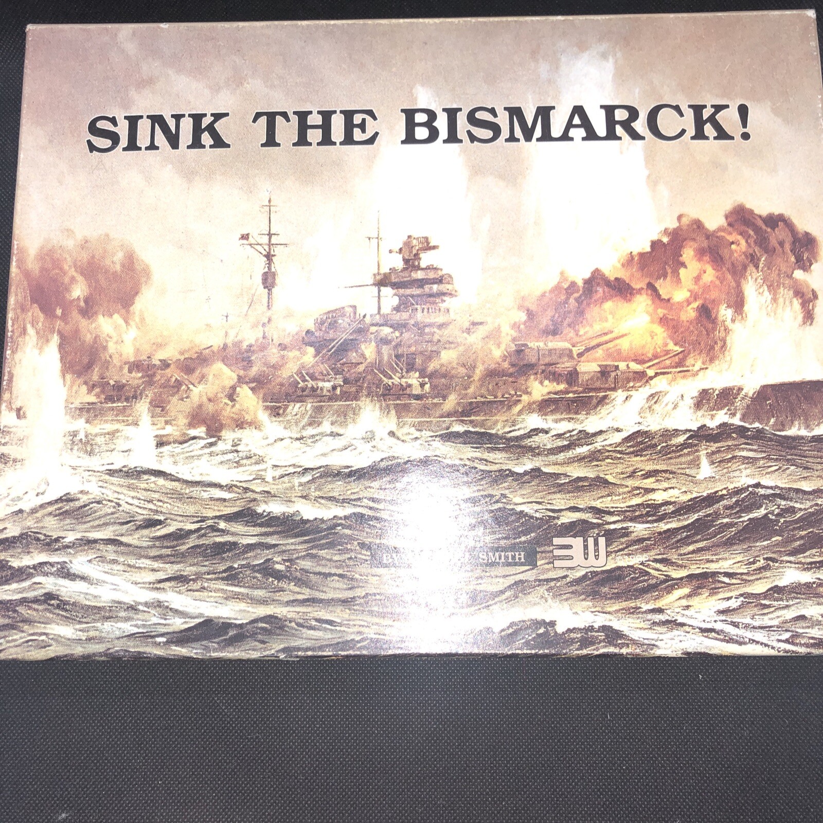 Sink The Bismarck! Board Game by 3W Designed by Michael Smith 1992 Stock# 729 C2
