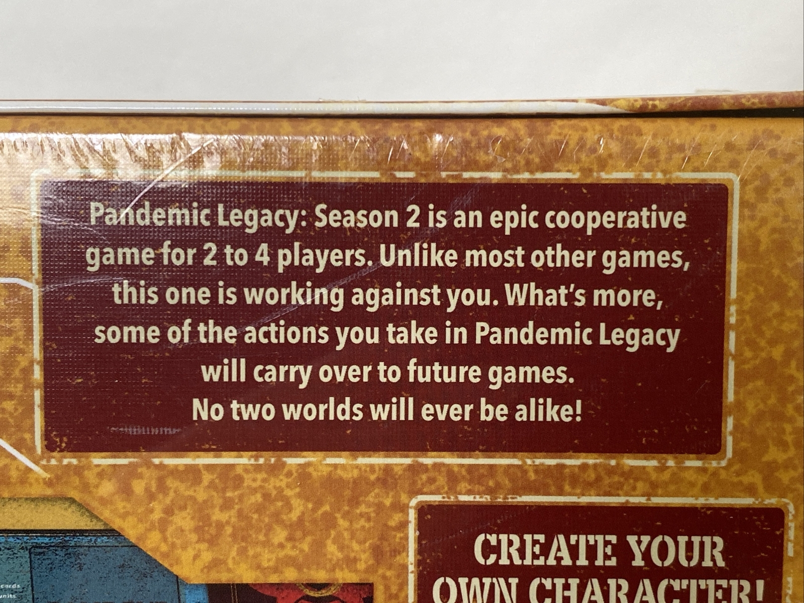 Z-Man Games Yellow Edition PANDEMIC LEGACY: SEASON 2 BOARD GAME NEW Sealed