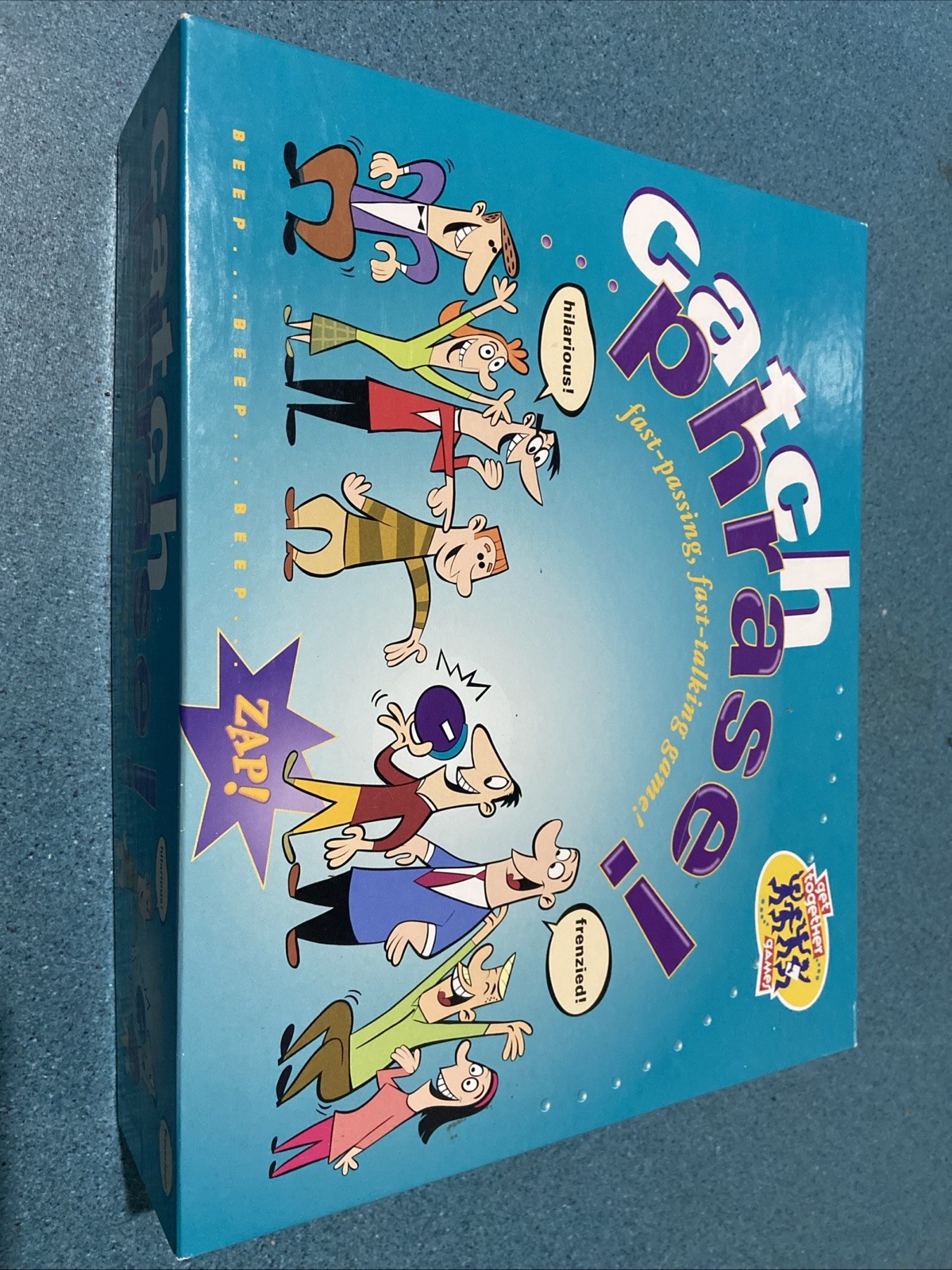 Catch Phrase Board Game 100% Complete 1994 Vintage Timer Tested & Works (Clean)
