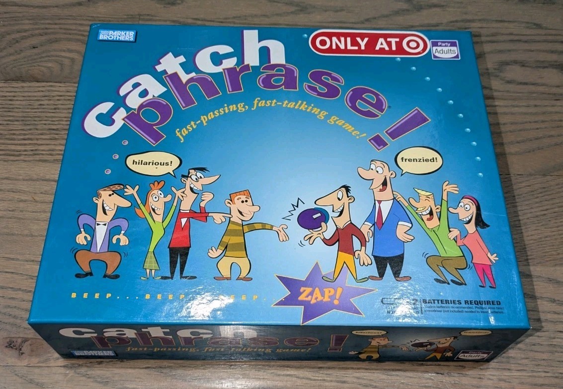 Original Catch Phrase! Board Game Vintage 94 Parker Brothers Complete Works Vtg