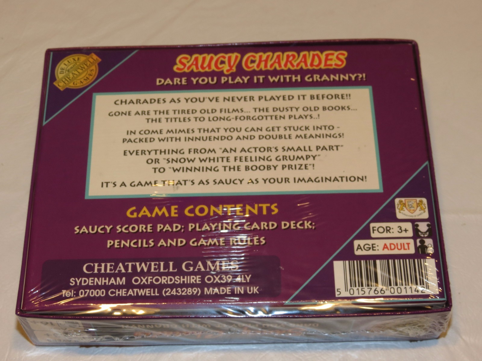 Saucy Charades Adult mini game added spice couples bachelor Bachelorette party