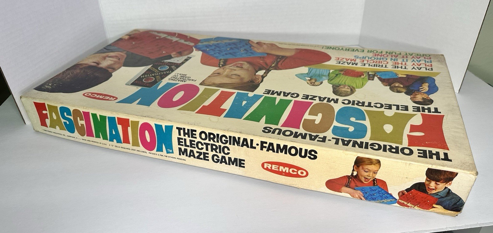 The Original Famous “Fascination” The Electric Maze Game (1968 Remco)