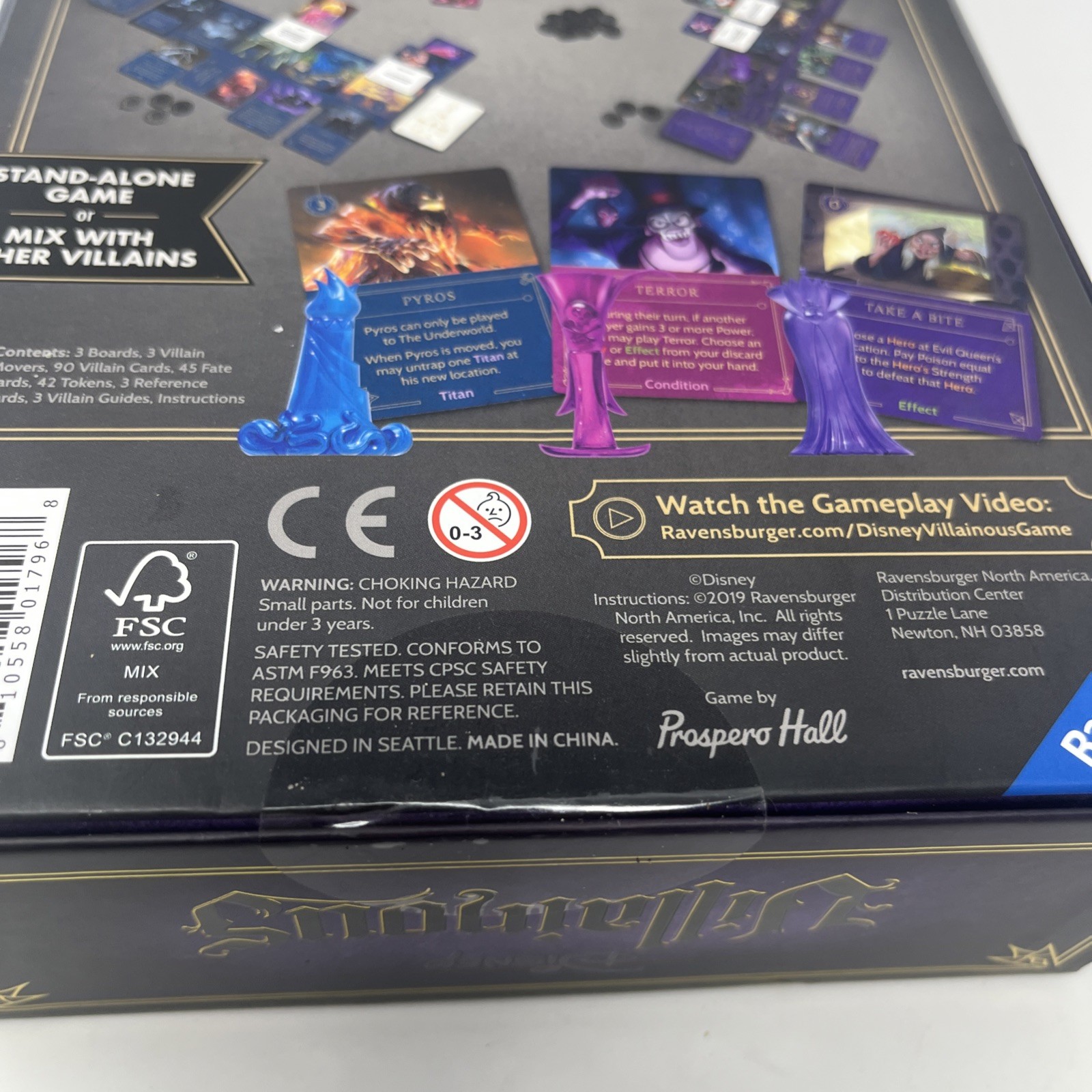 Ravensburger Disney Villainous: Wicked to The Core Board Game New