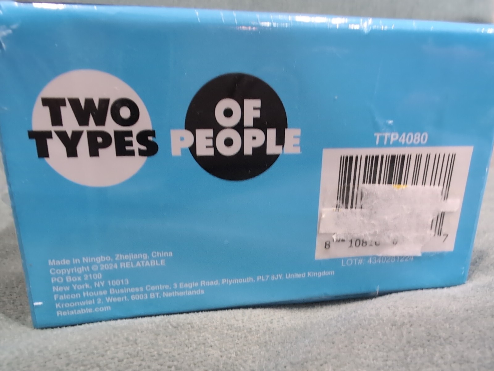 Two Types of People From What Do You Meme? Card Game New in Box