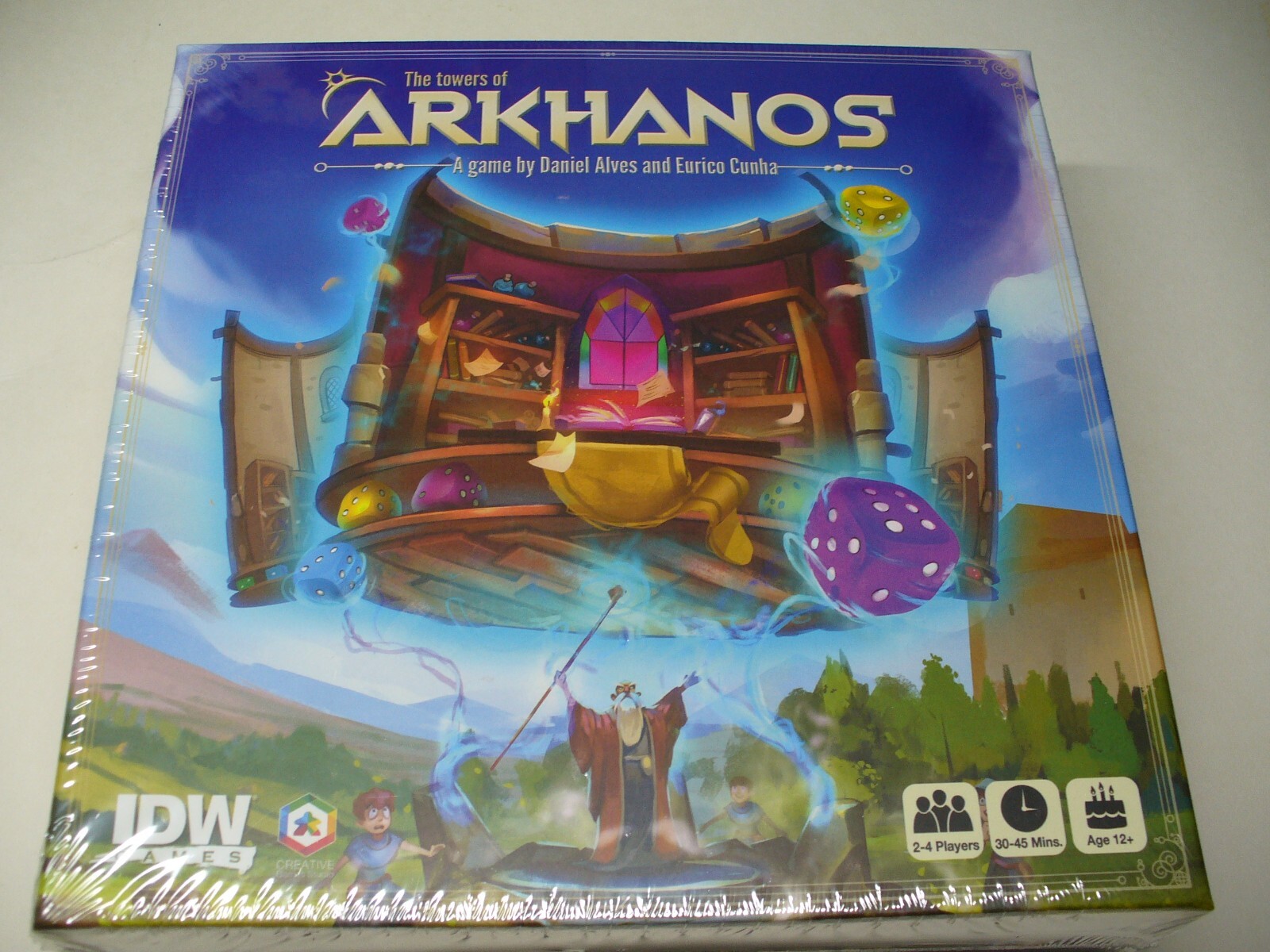 The Towers of Arkhanos – IDW Games – Daniel Alves, Eurico Cunha – Dice Placement