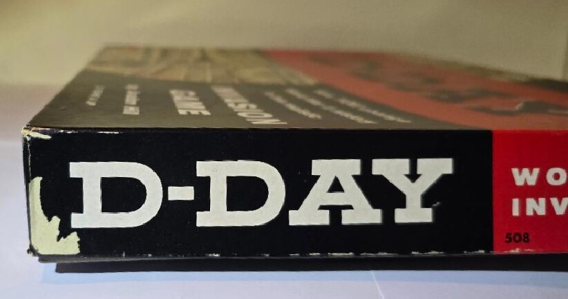 D-Day A World War II Invasion Game 1965 Avalon Hill #508