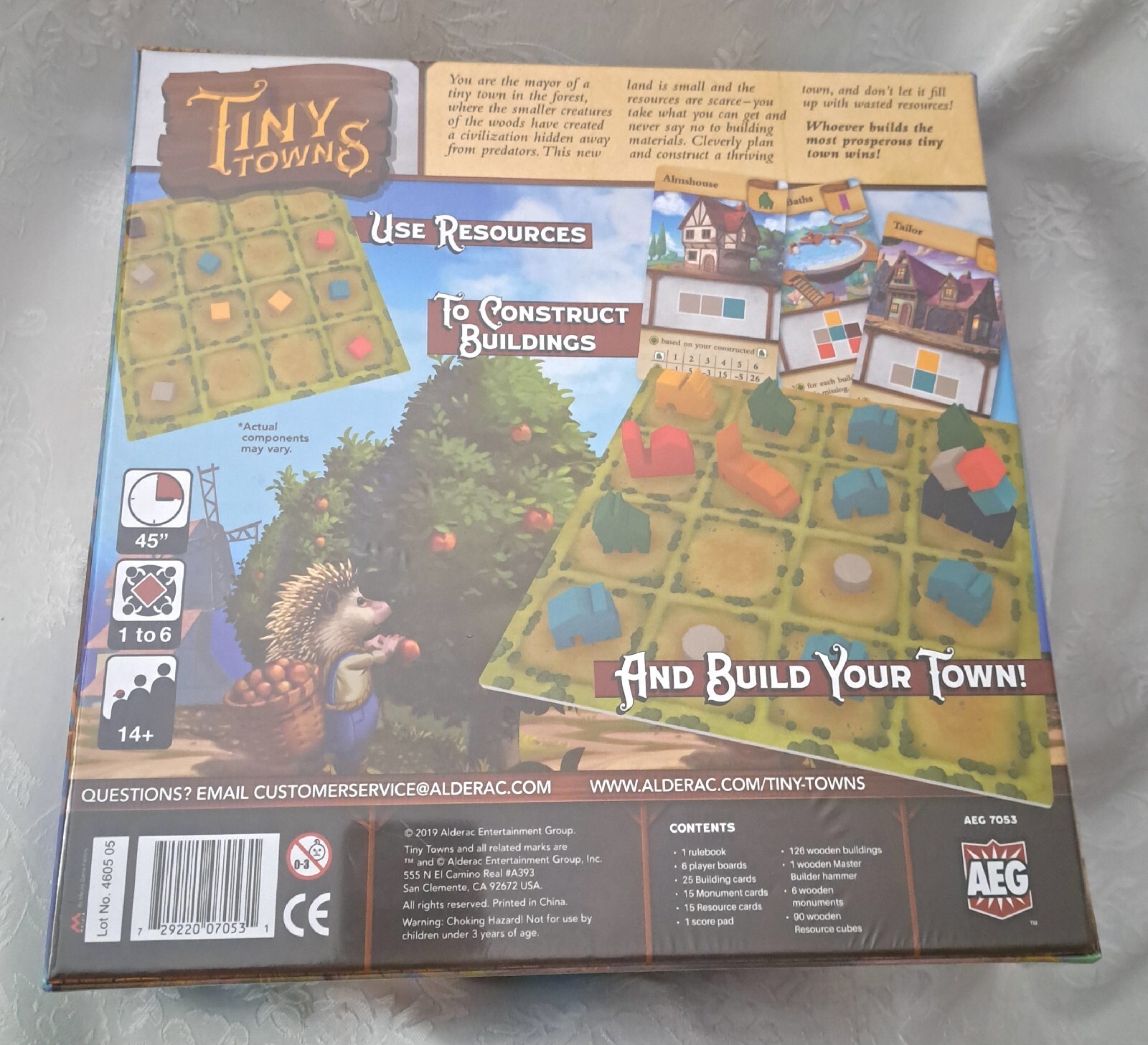 Tiny Towns Peter McPherson AEG Board Game Brand NEW, SEALED !