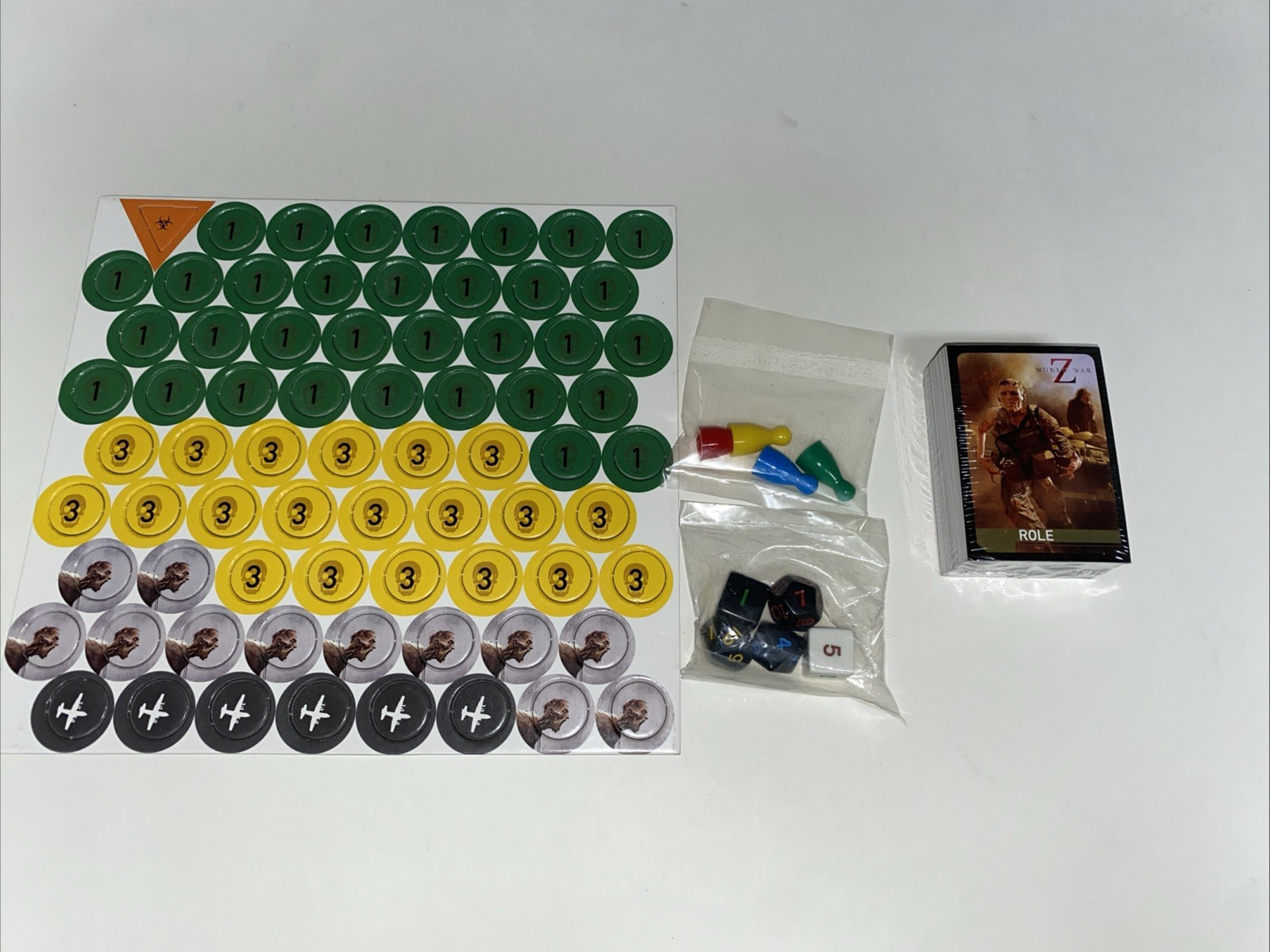 University Games World War Z Board Game – The Game Sealed Pieces Box Damage