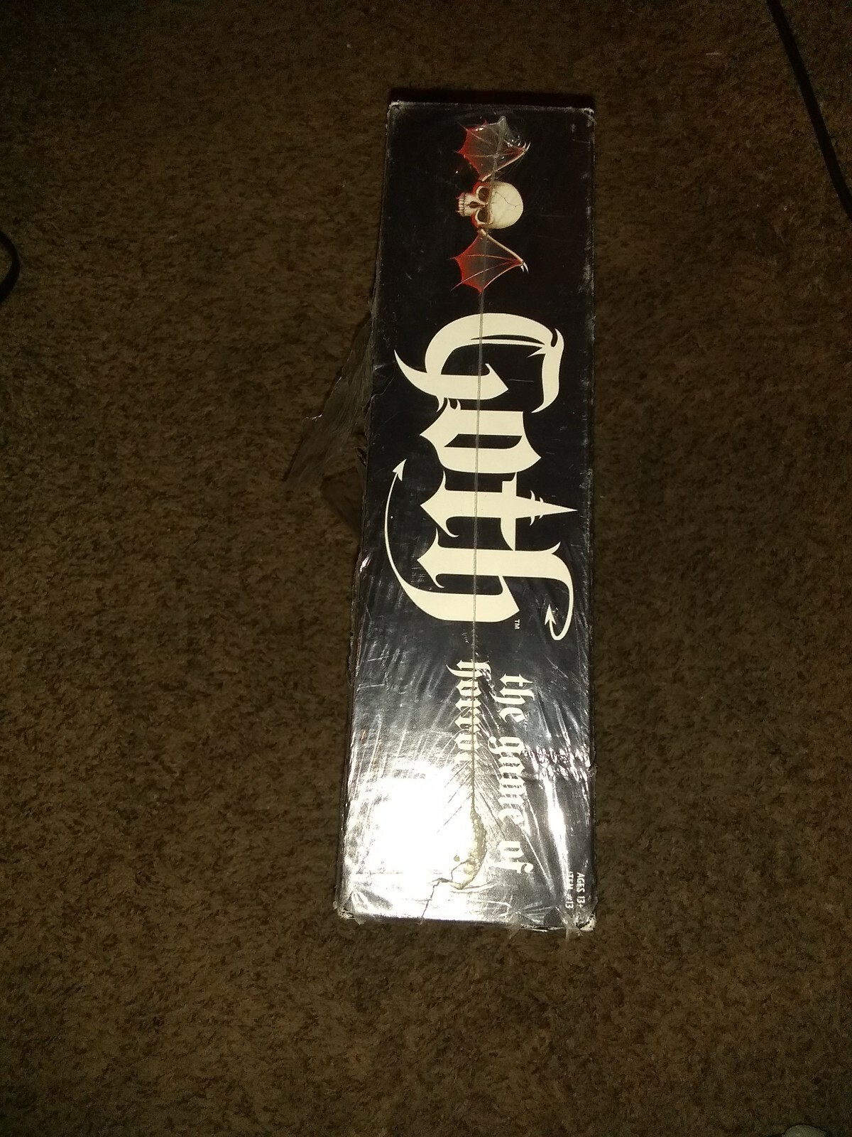 Goth The Game Of Horror Trivia Board Game