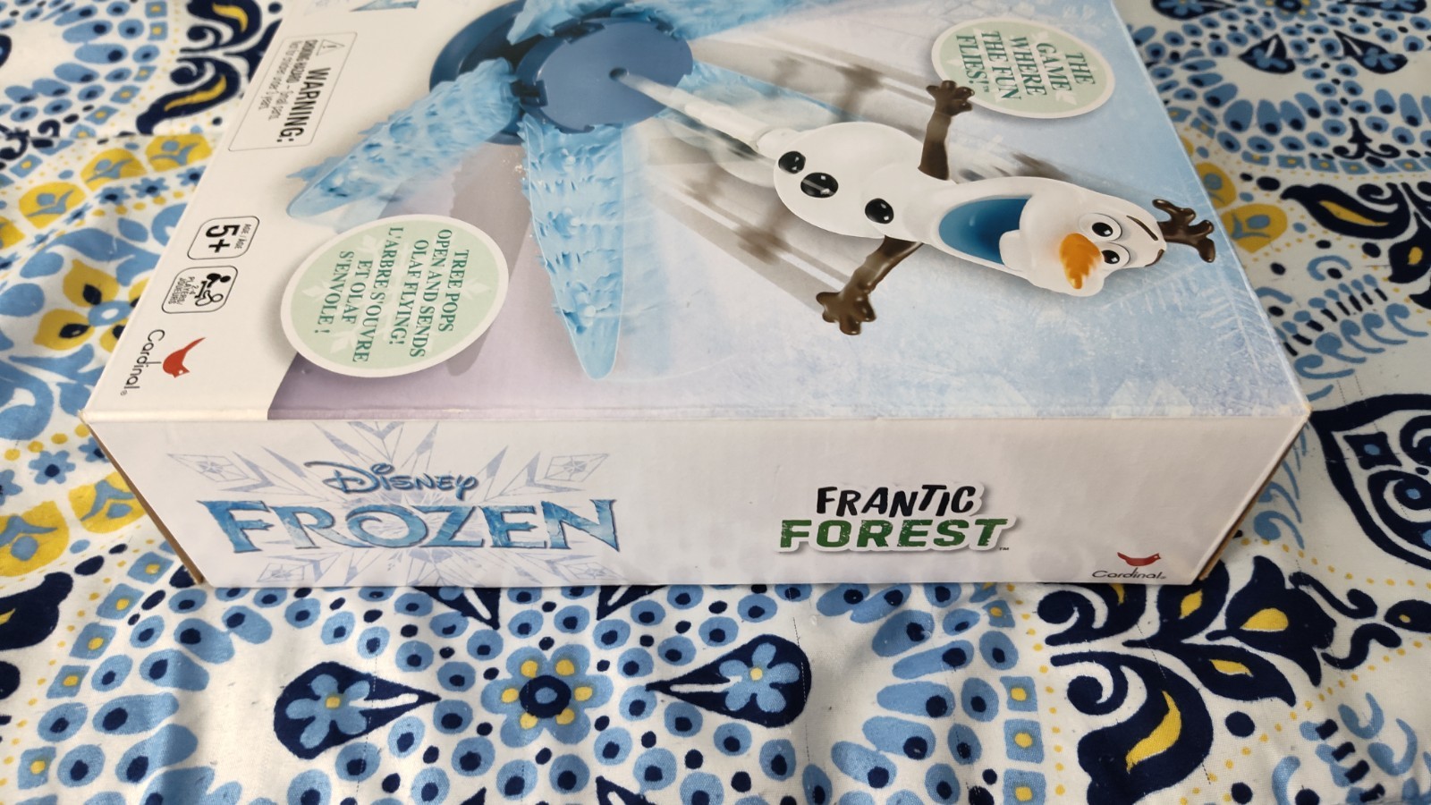Disney Frozen Frantic Forest Game By Cardinal