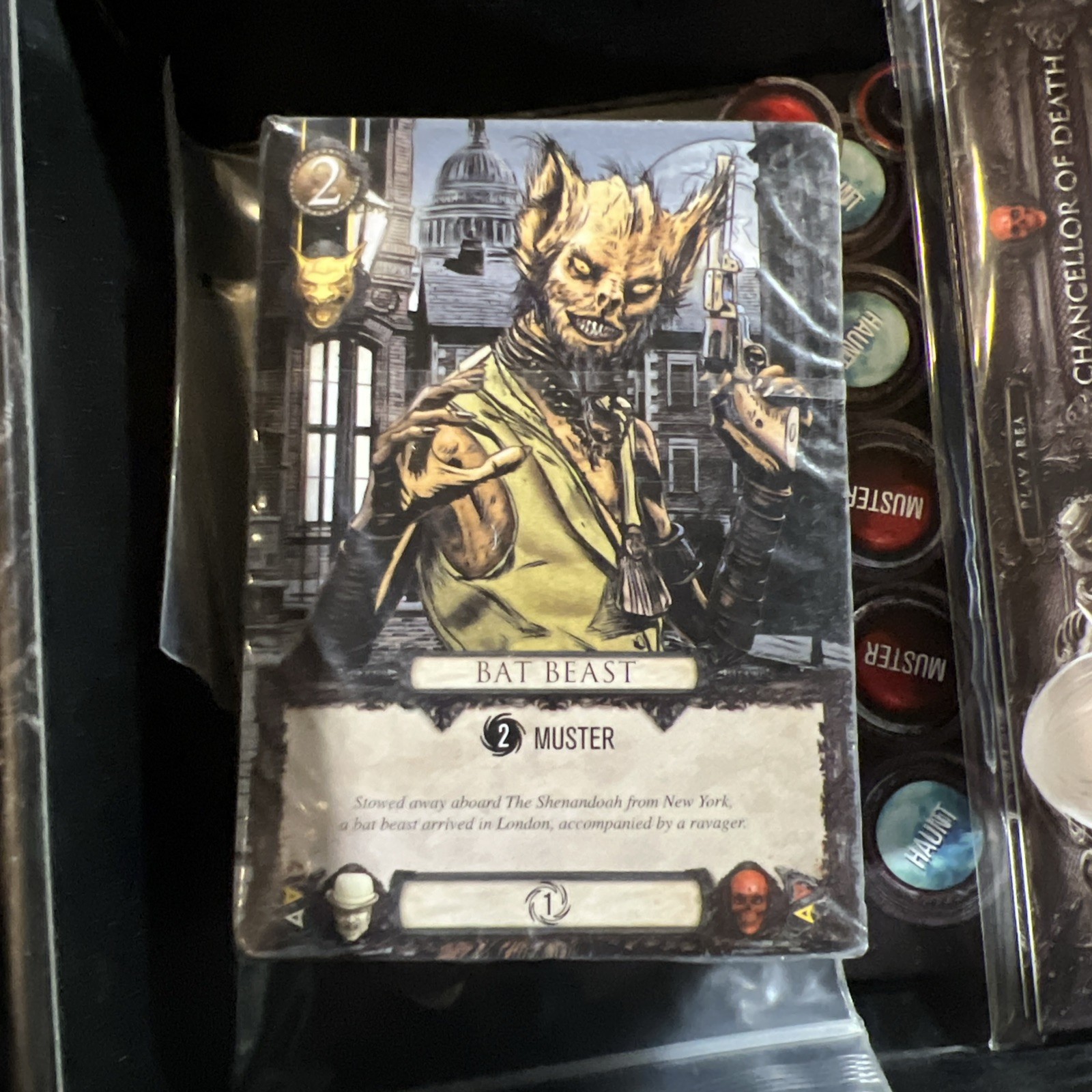 Kolossal Games Terrors of Board Game, Unplayed Good Condition Kickstarter