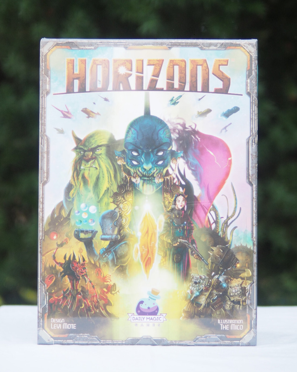 Horizons Board Game, Daily Magic Games, Ages 14+, 2-5 Players, Sci-Fi, Space