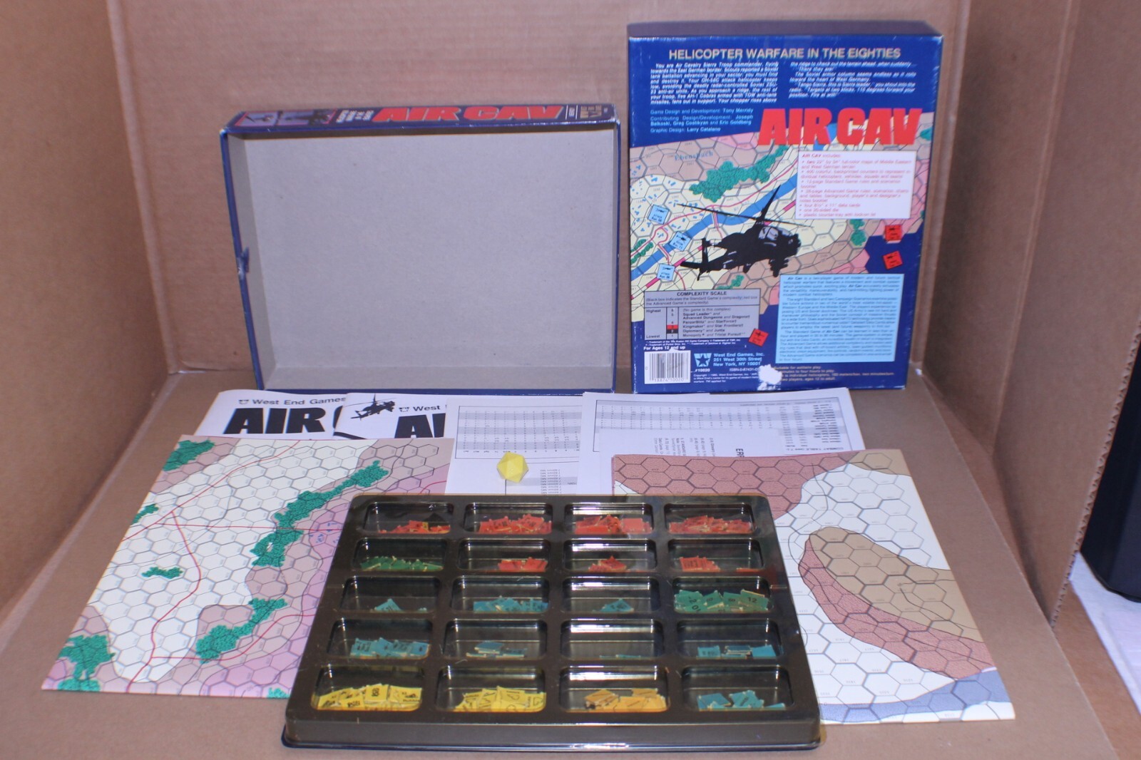 USED, AS-IS / AIR CAV Helicopter Warfare in the 80’s West End Games