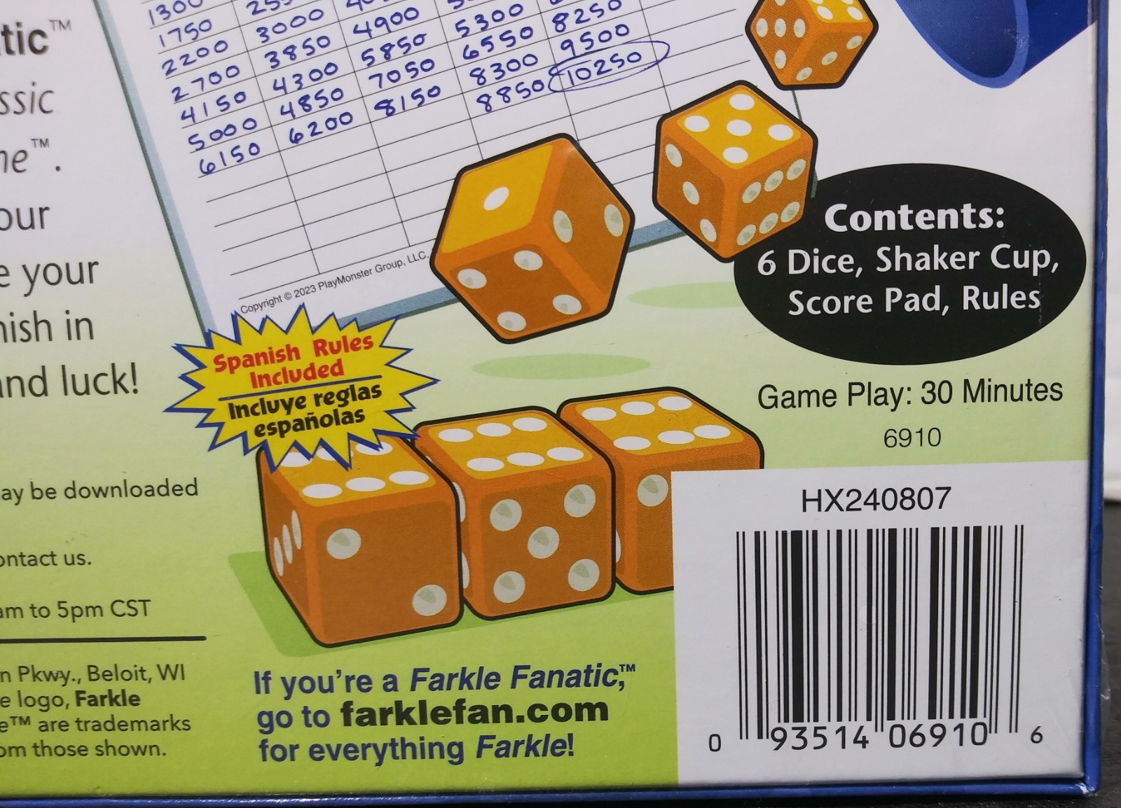 FARKLE The Classic Dice-Rolling Game New Factory Sealed Box