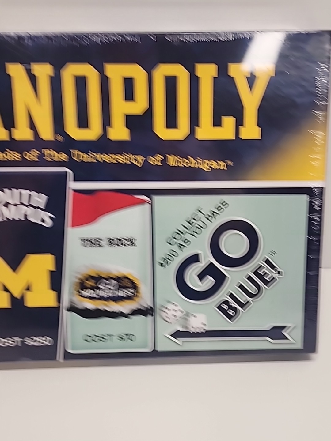 MICHIGANOPOLY University of Michigan MONOPOLY Game NEW SEALED! Wolverines!