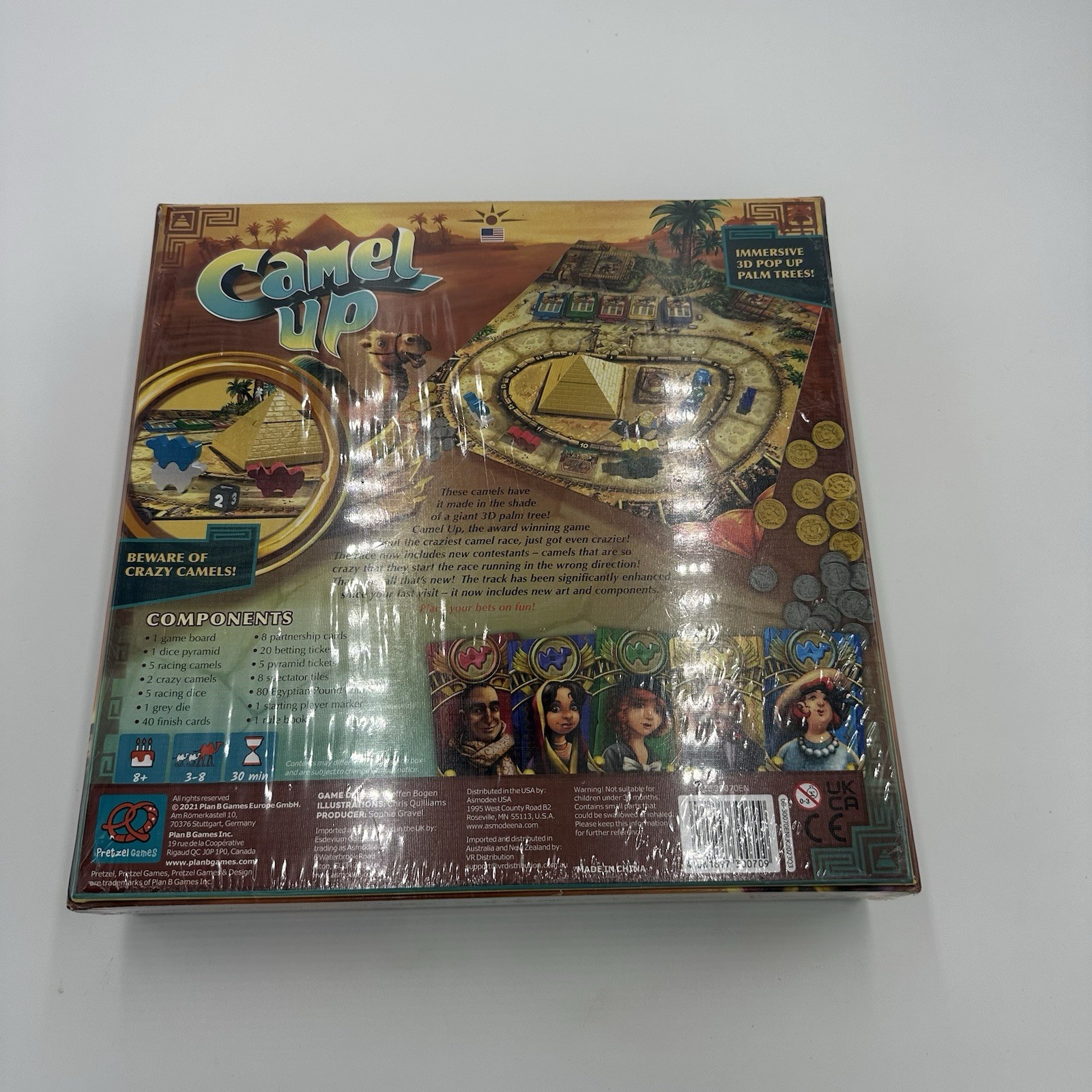 Camel Up Second Ed Board Game Strategy Dice Game. Family Fun 3-8 Players SEALED