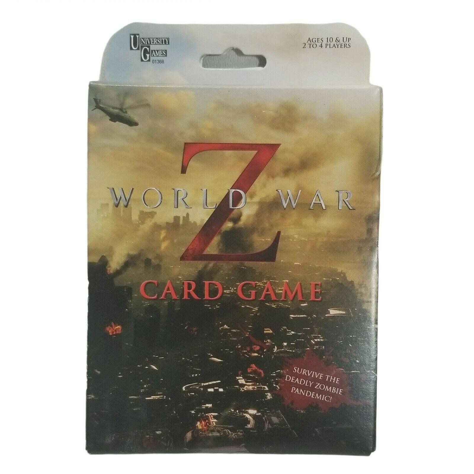World War Z 2013 Card Game “Survive the Deadly Zombie Pandemic” 