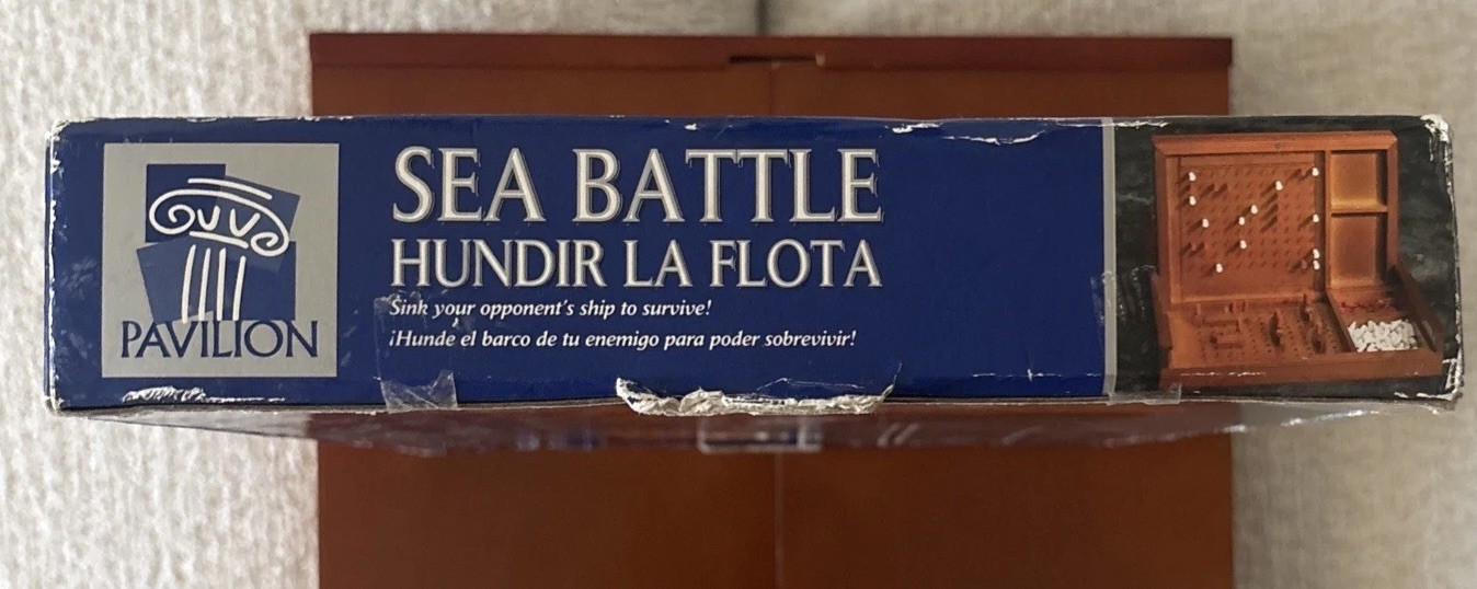 Pavilion Boardgame Sea Battle Limited Edition Game