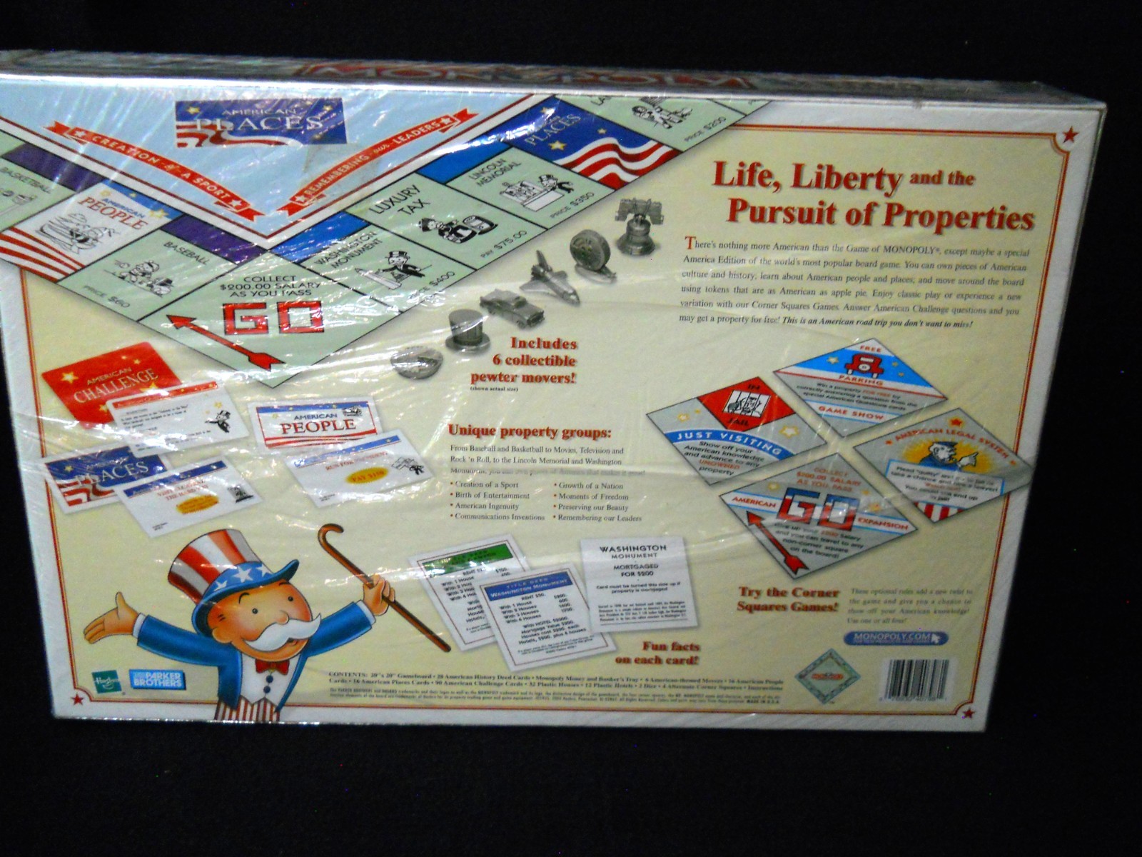 2002 The America Monopoly Special Edition Game / Patriotic / NEW SEALED
