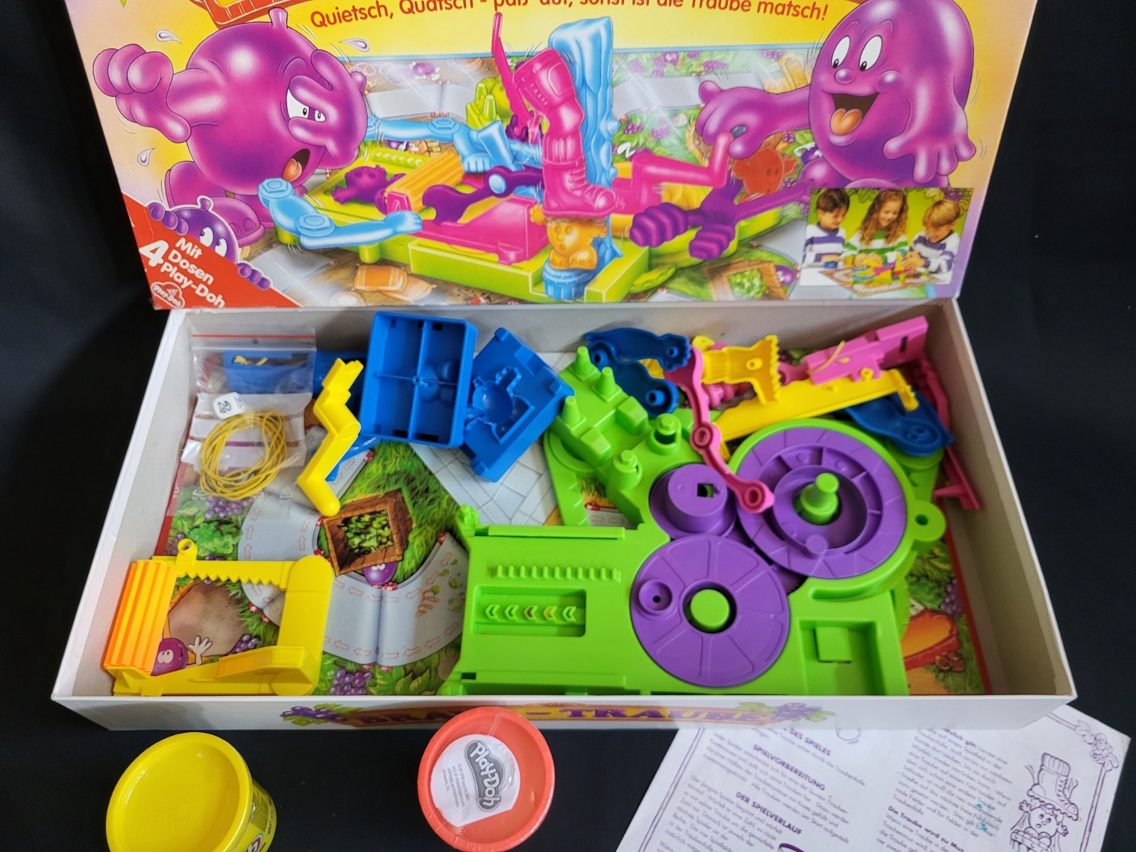 Complete✅ Parker # Bravo Grape # Clay New + Ribbons New # Cult Game 1992 # 90s