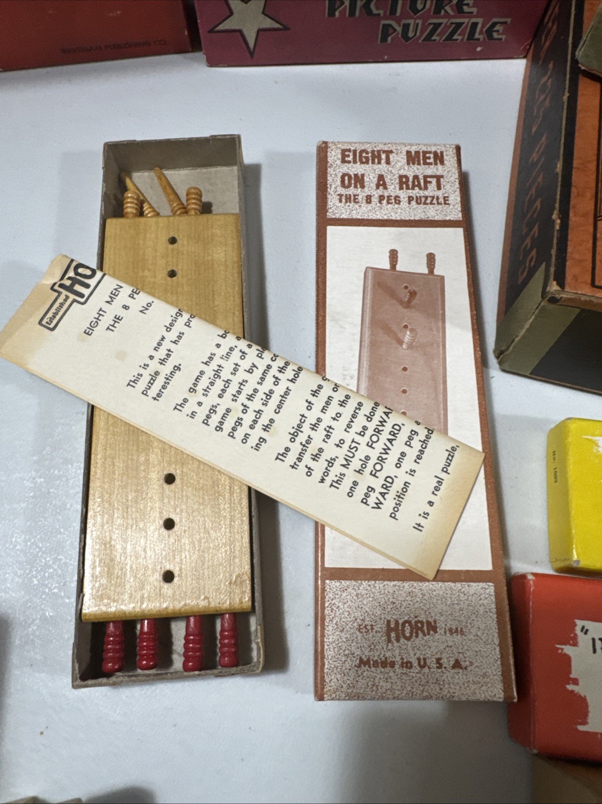 Vintage Pre-1950s Gags Pranks Puzzles Games Lot Of 45 Pieces