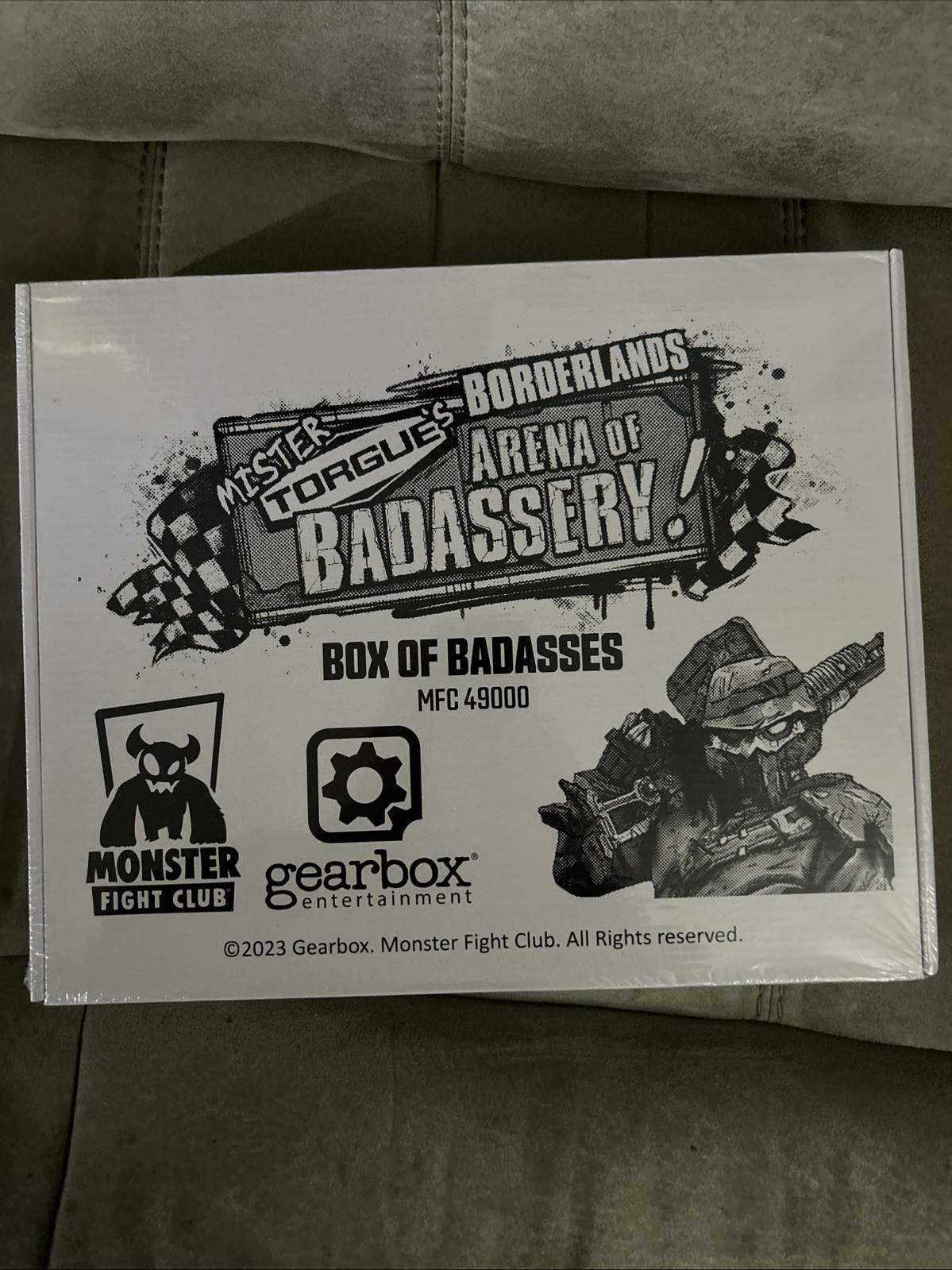 Borderlands Mister Torgue’s Arena of Badassery Box of Badasses New, Sealed