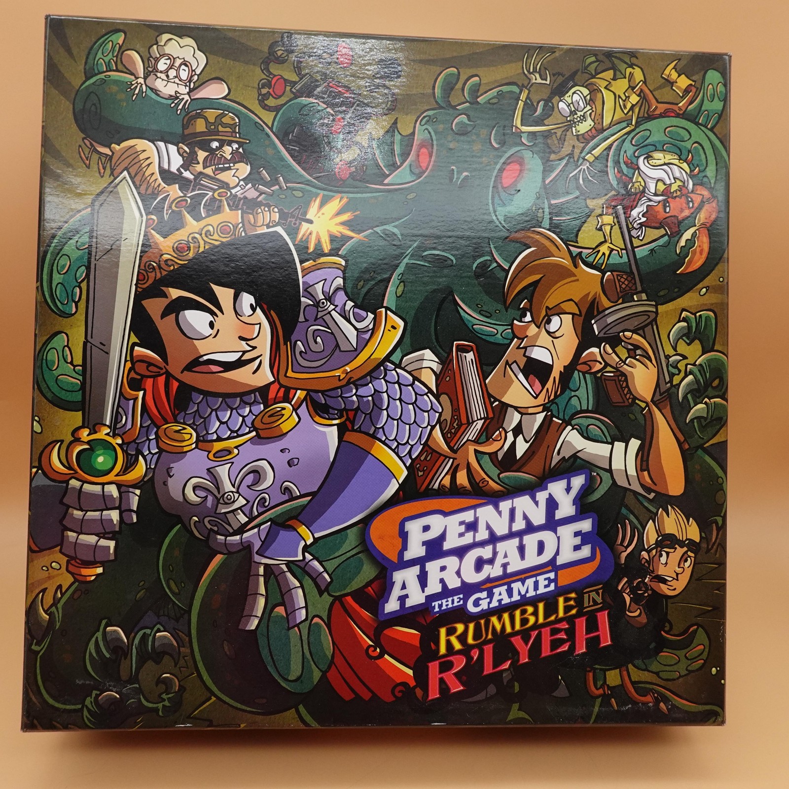 Cryptozoic Entertainment Penny Arcade Rumble In R’lyeh Deckbuilder Board Game