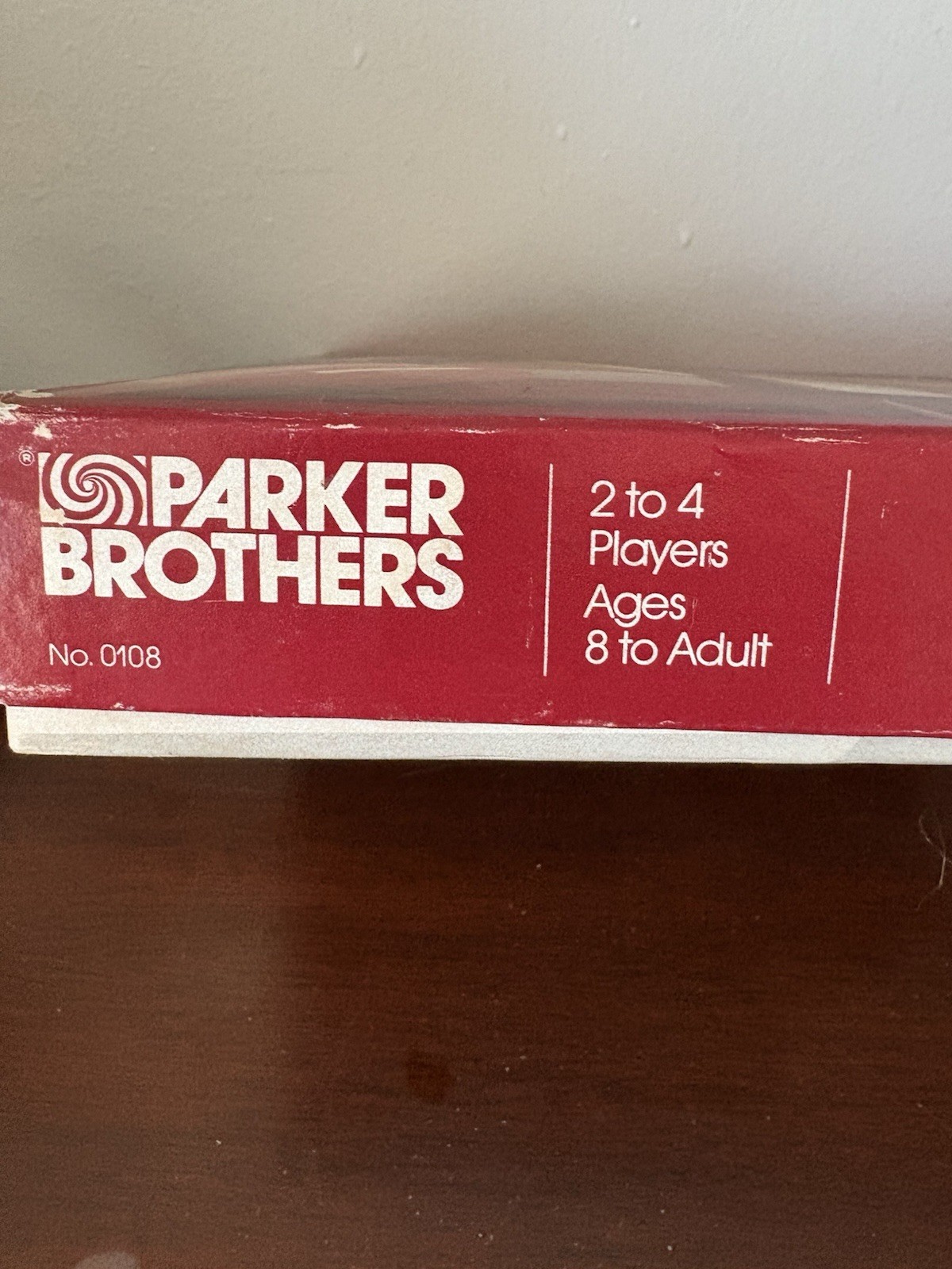 Vintage – Parker Brothers Option Double-Sided Word Board Game 1983 Edition –